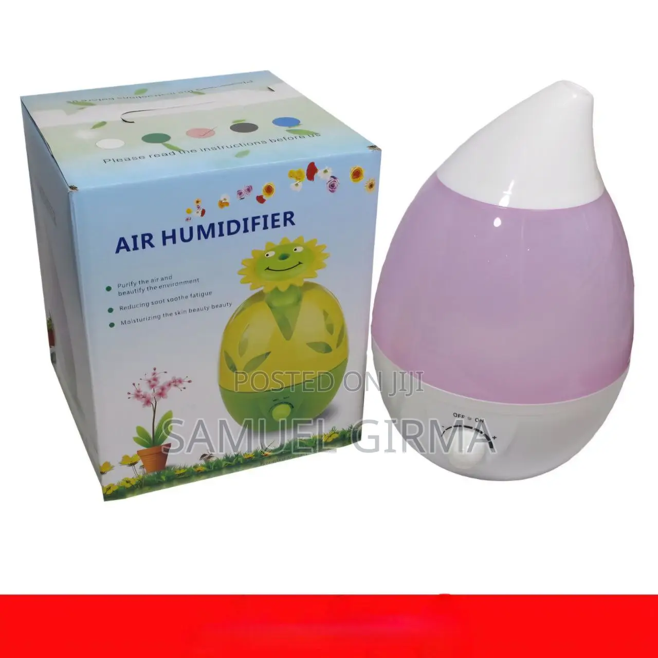 3L Cool Steam Air Humidifier For Home Office