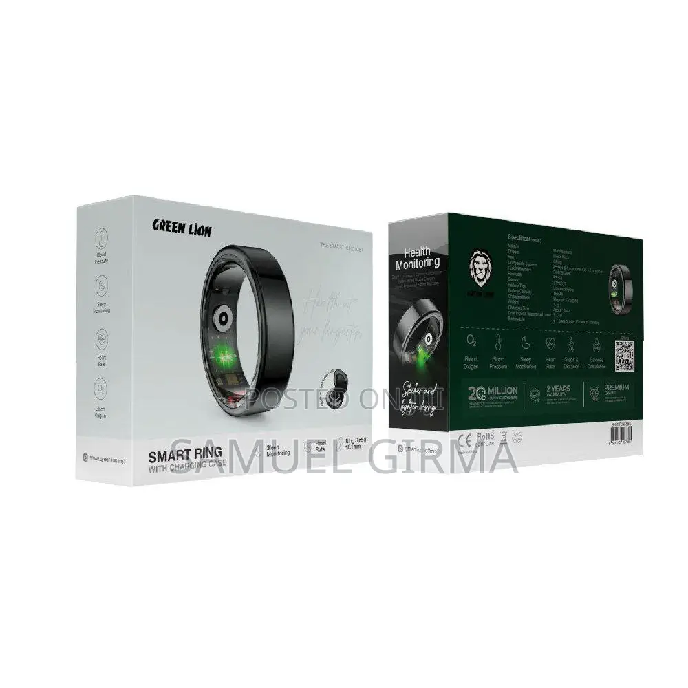 Smart Ring With Charging Case 
 High-Quality