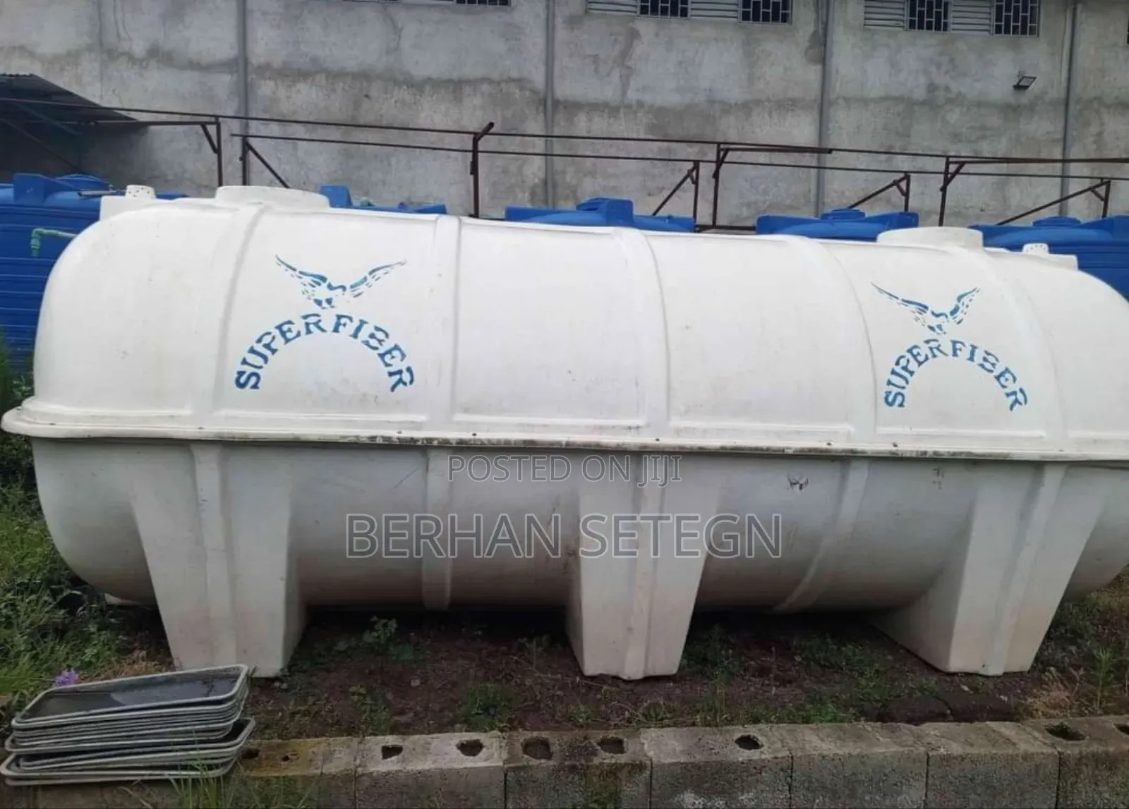Super Fiber Horizontal Water Tanker Tanker Roto