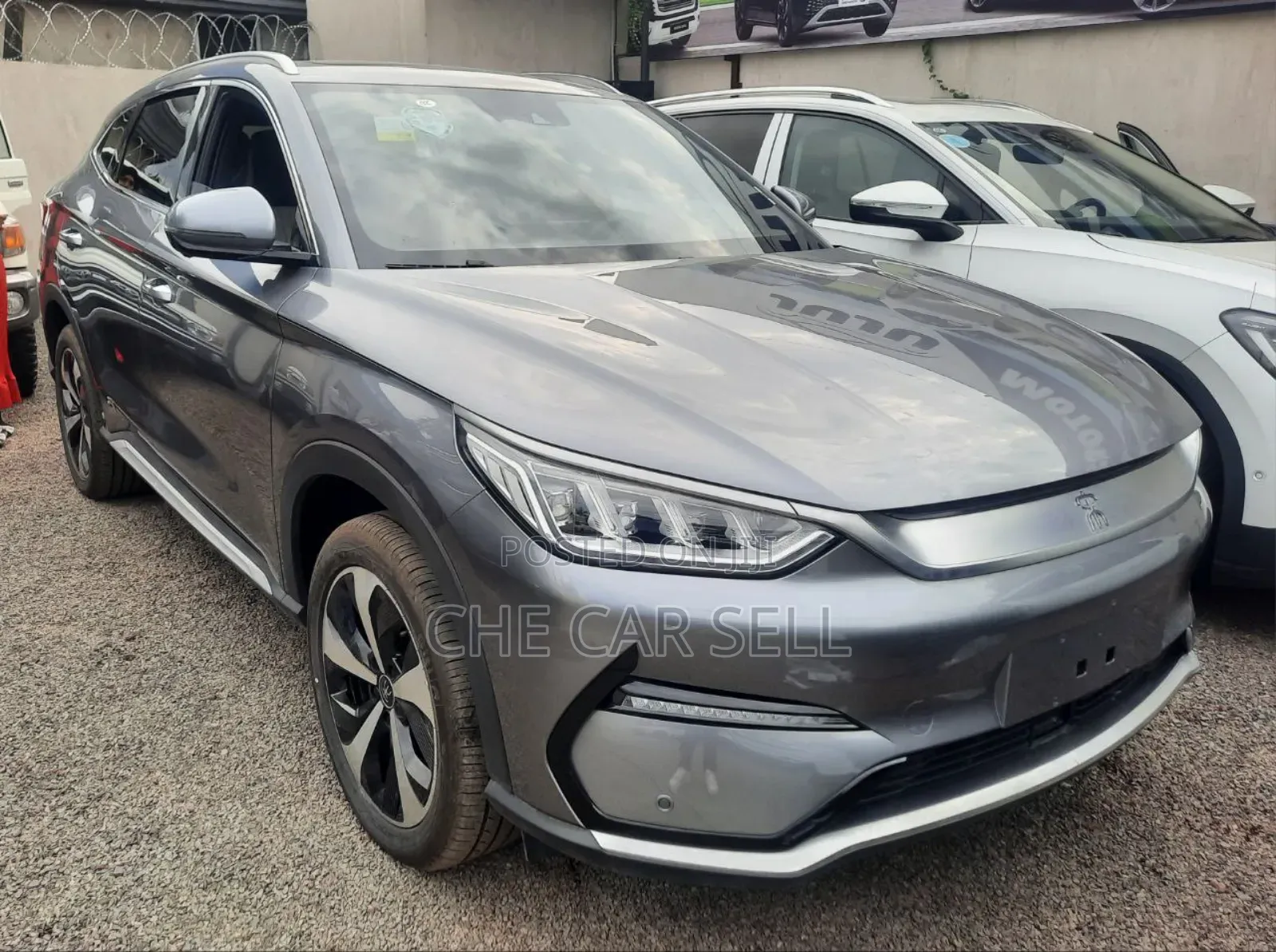 New BYD Song Plus 2024 Silver