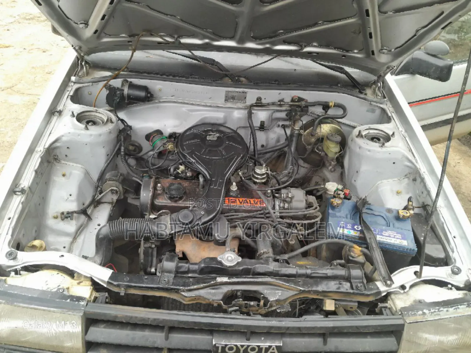 Toyota Corolla 1986 Silver