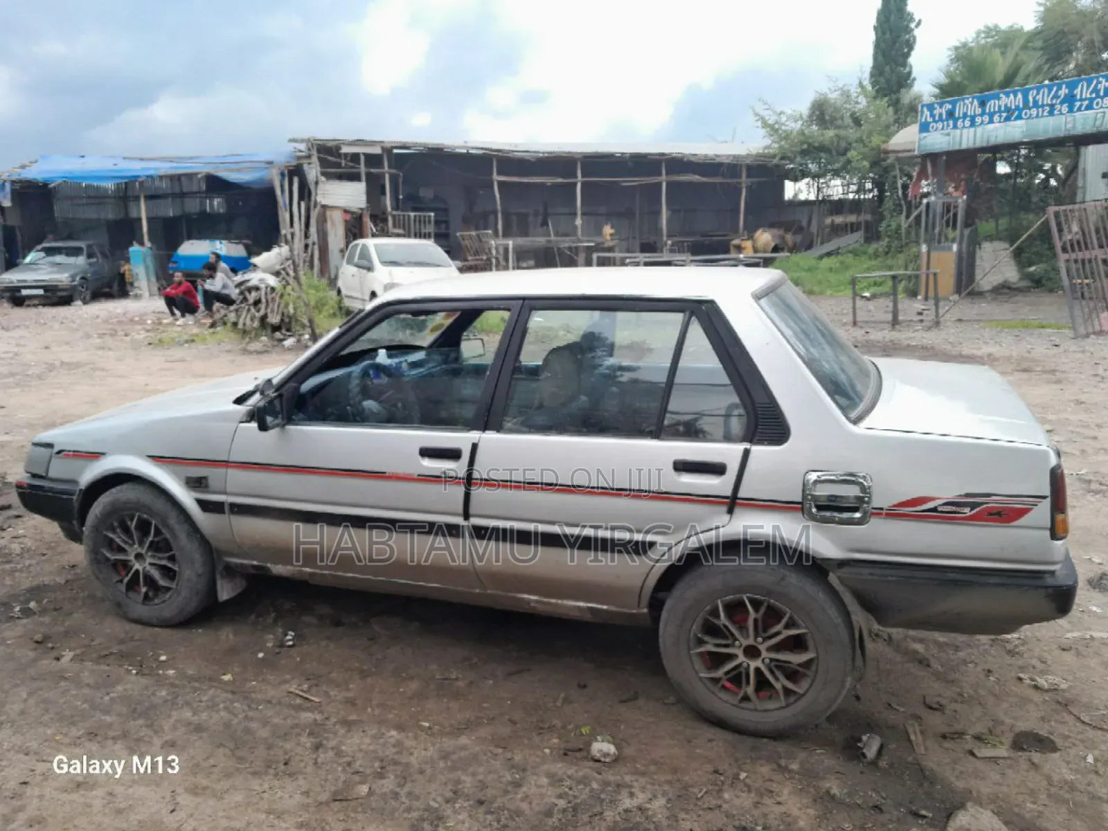 Toyota Corolla 1986 Silver