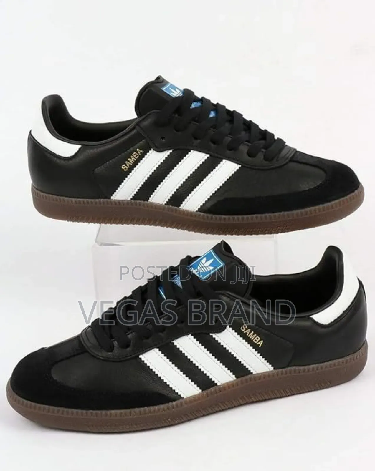 Adidas Samba Black White Striepe Super Master Quality Shoes