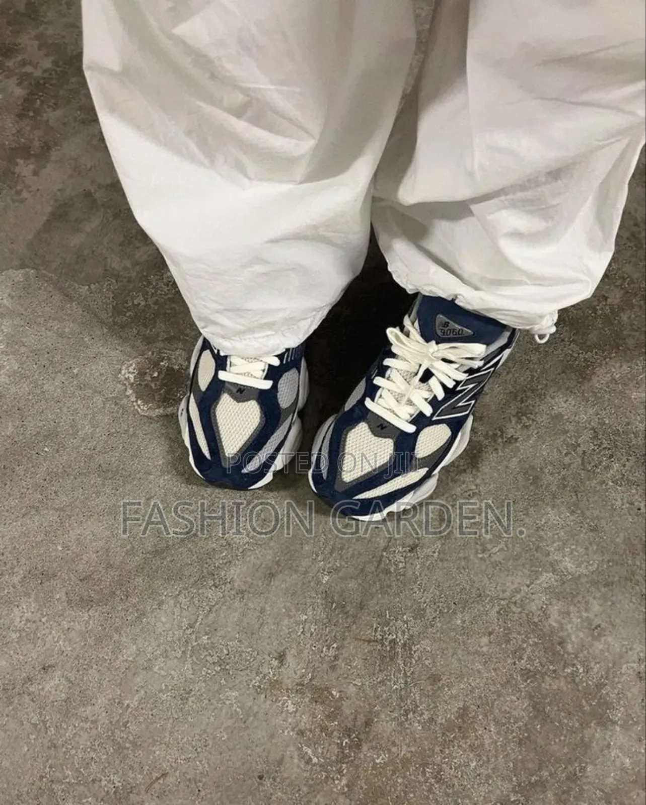 Original New Balance 9060 Natural Indigo Sneaker Mens Shoes