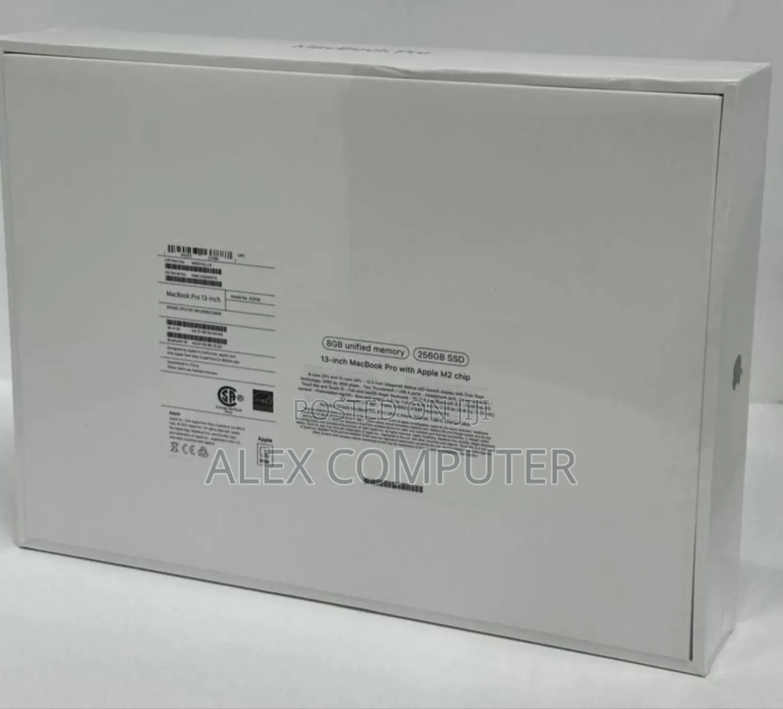 New Laptop Apple MacBook Pro 2022 M2 8GB Apple M2 SSD 256GB