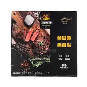 Momcoc Deep Fry Pan With Lid