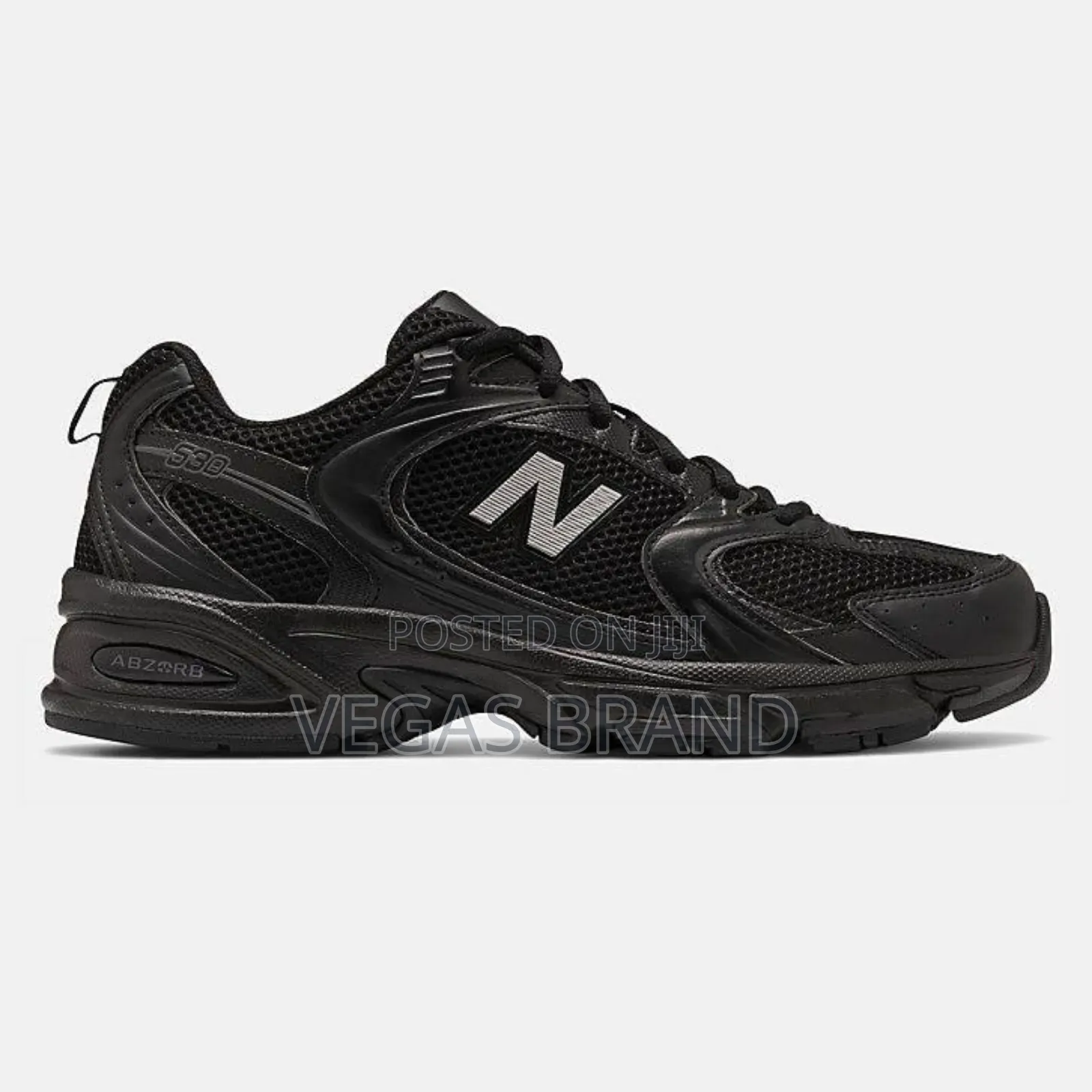 New Balance 530 Sneakers Triple Black Master Quality Shoes