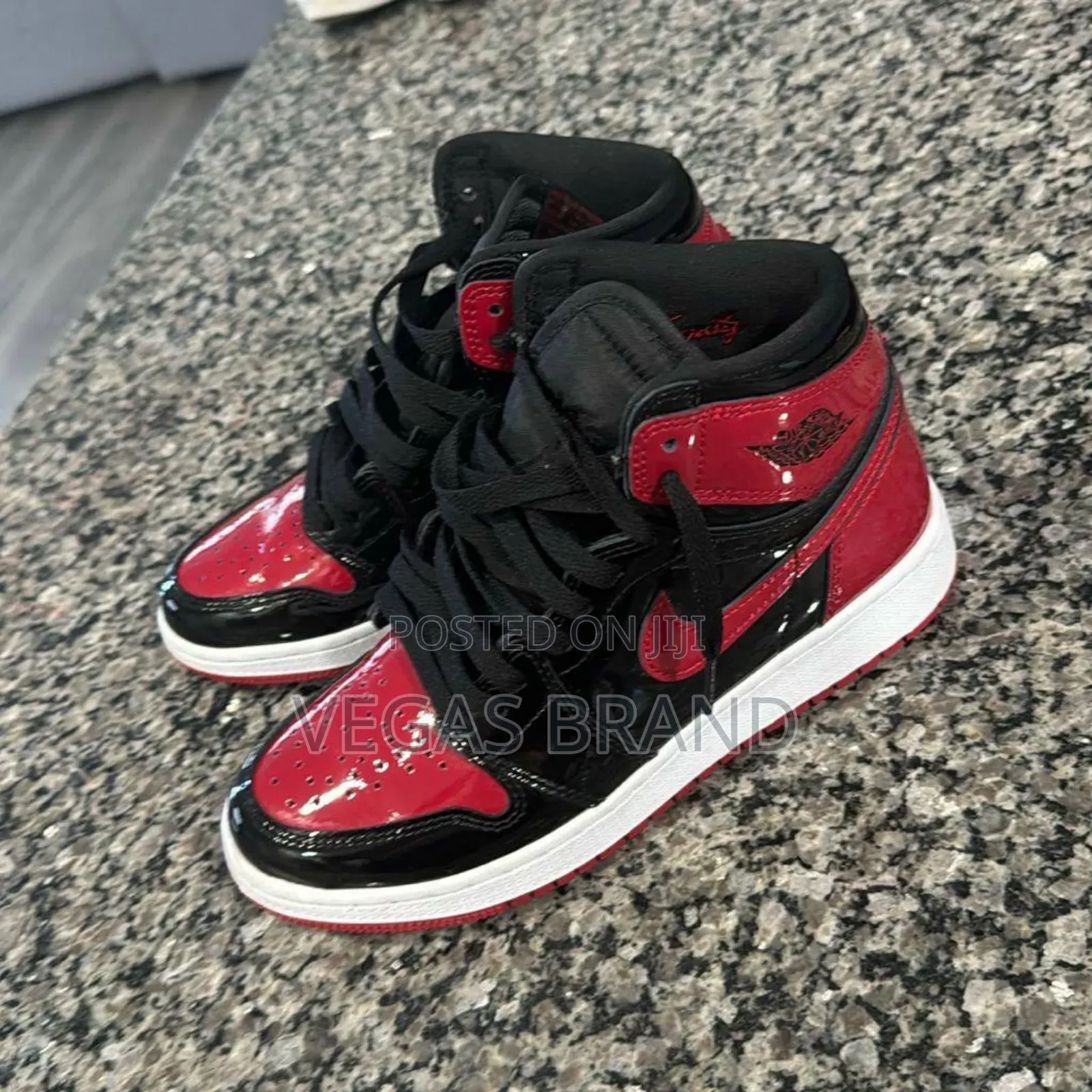 Air Jordan 1 Retro Patent Bred Master Quality Shoes