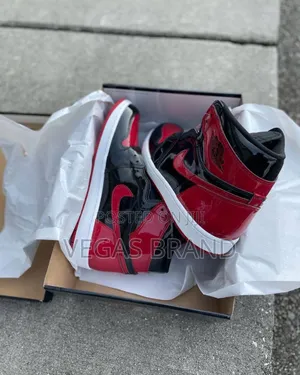 Air Jordan 1 Retro Patent Bred Master Quality Shoes