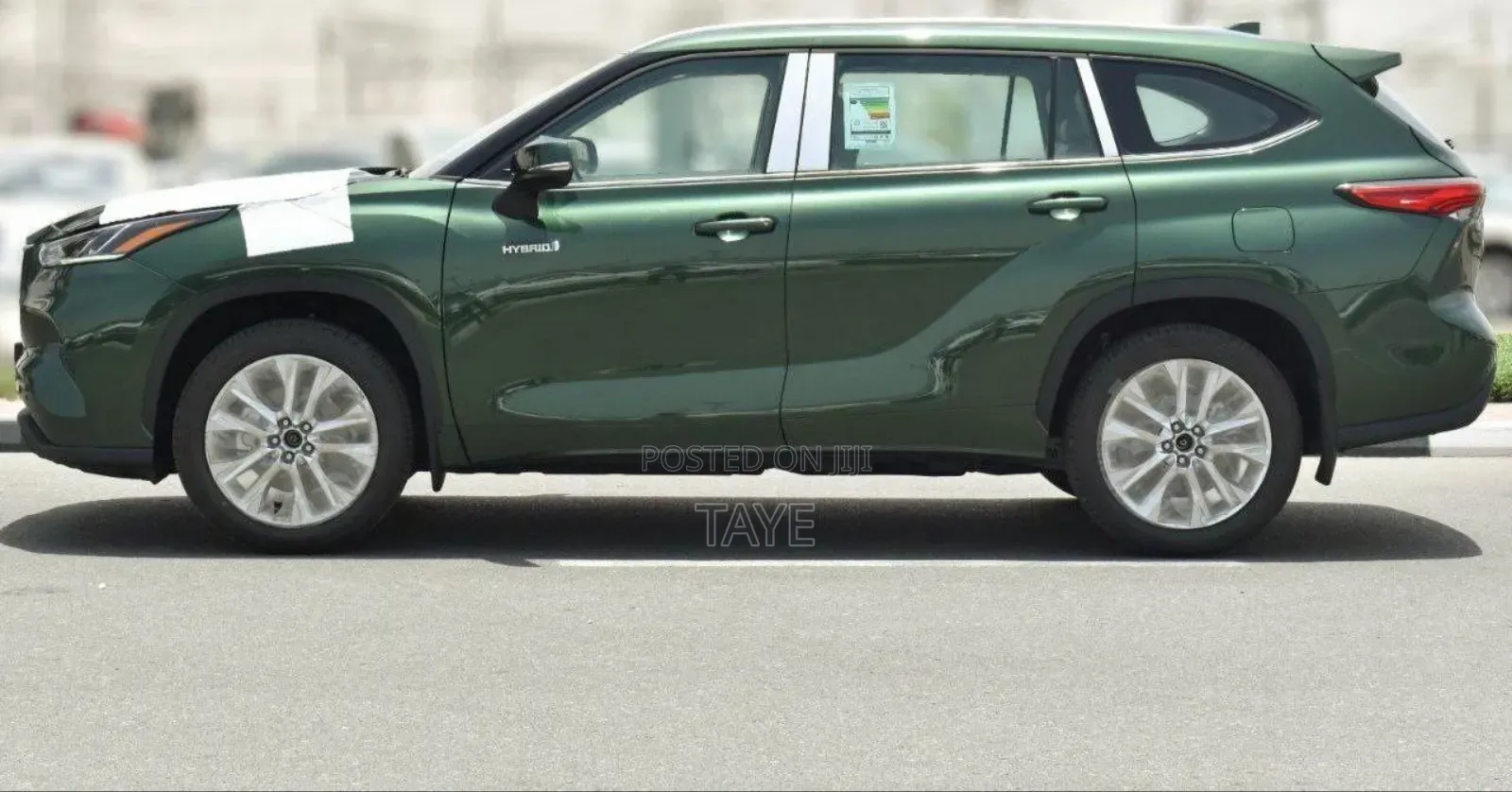 New Toyota Highlander 2023 Green