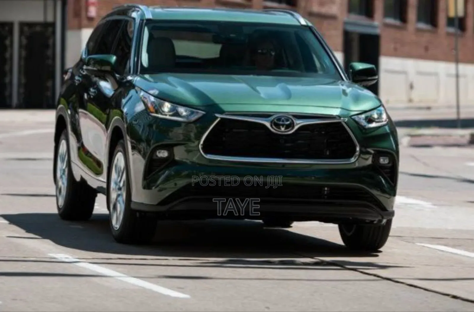 New Toyota Highlander 2023 Green