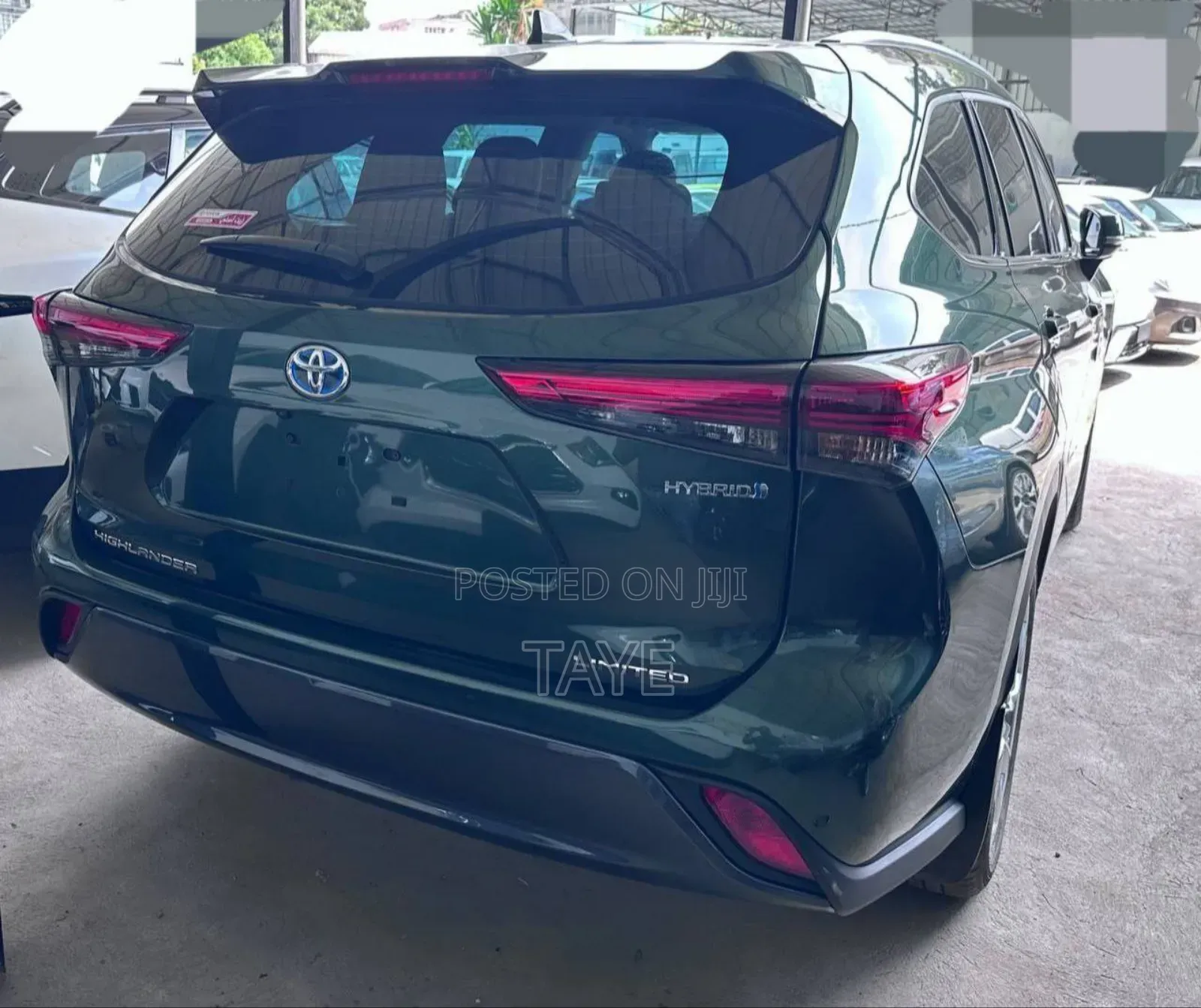 New Toyota Highlander 2023 Green