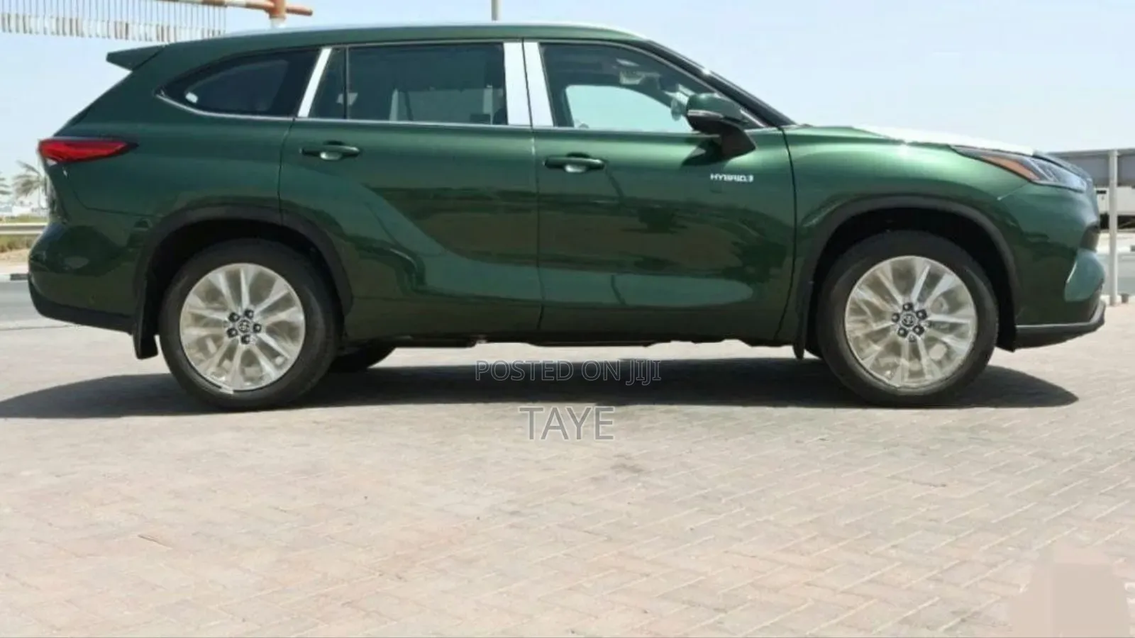 New Toyota Highlander 2023 Green
