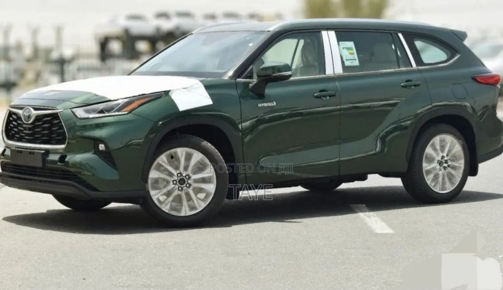 New Toyota Highlander 2023 Green