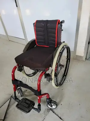 Photo - Aluminum Wheelchair Alloy Soft Seat Cushion Comfort Trolley