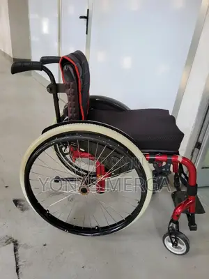 Wheelchair Medequip Metal Steel Wheelchair W/Dual Brake Seat