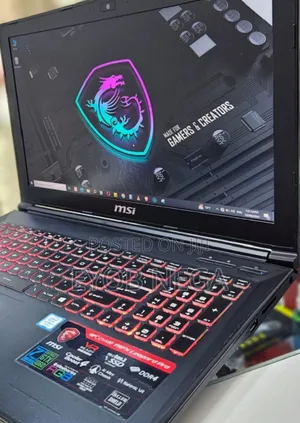 New Laptop MSI GF63 8GB Intel Core I7 HDD+SSD 1.5T