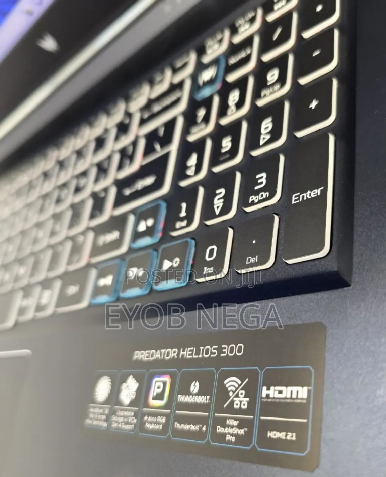 New Laptop Acer Predator Helios 300 16GB Intel Core I9 SSD 512GB