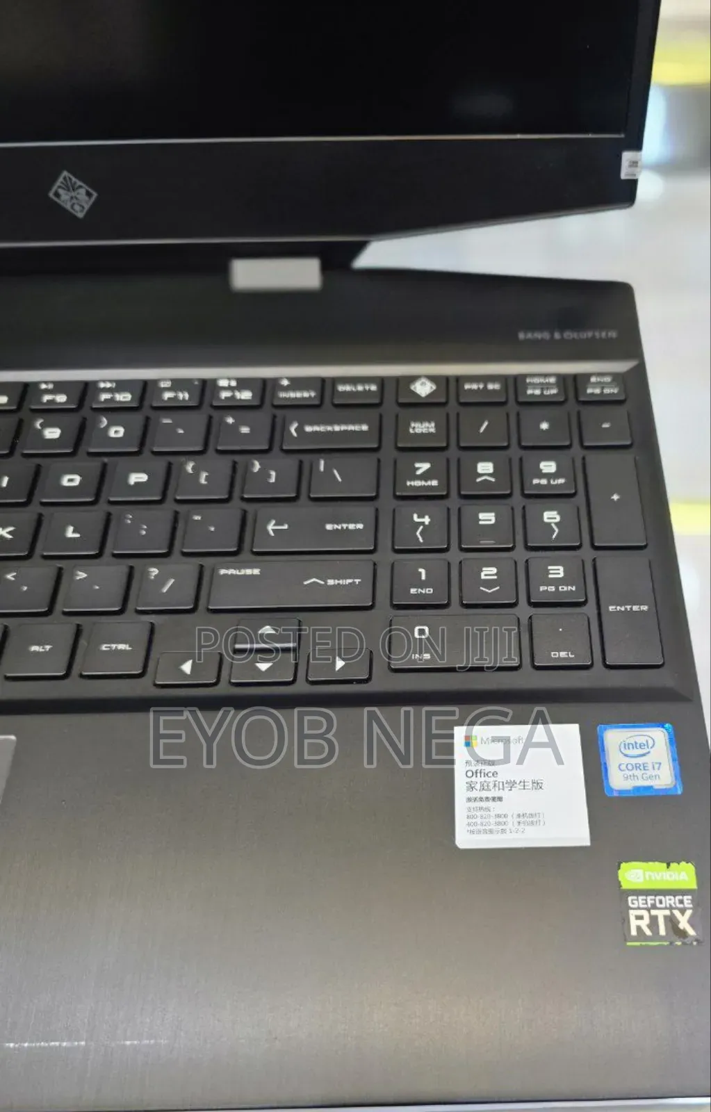 New Laptop HP Omen 15 16GB Intel Core I7 SSD 512GB