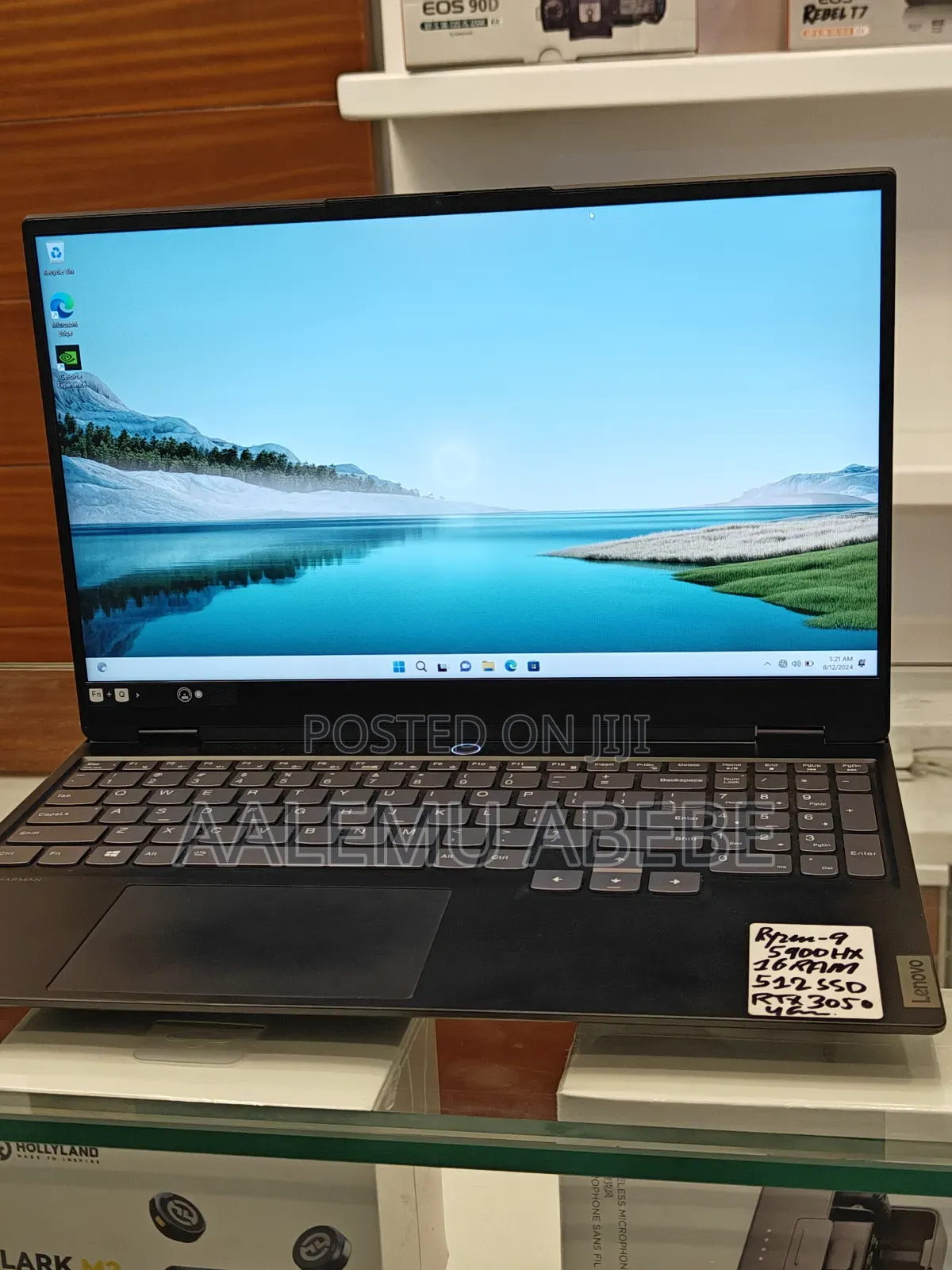 New Laptop Lenovo 4GB AMD Ryzen 9 SSD 512GB