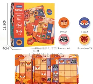 Sudoku Puzzle Card Board Game: Intelligence Game