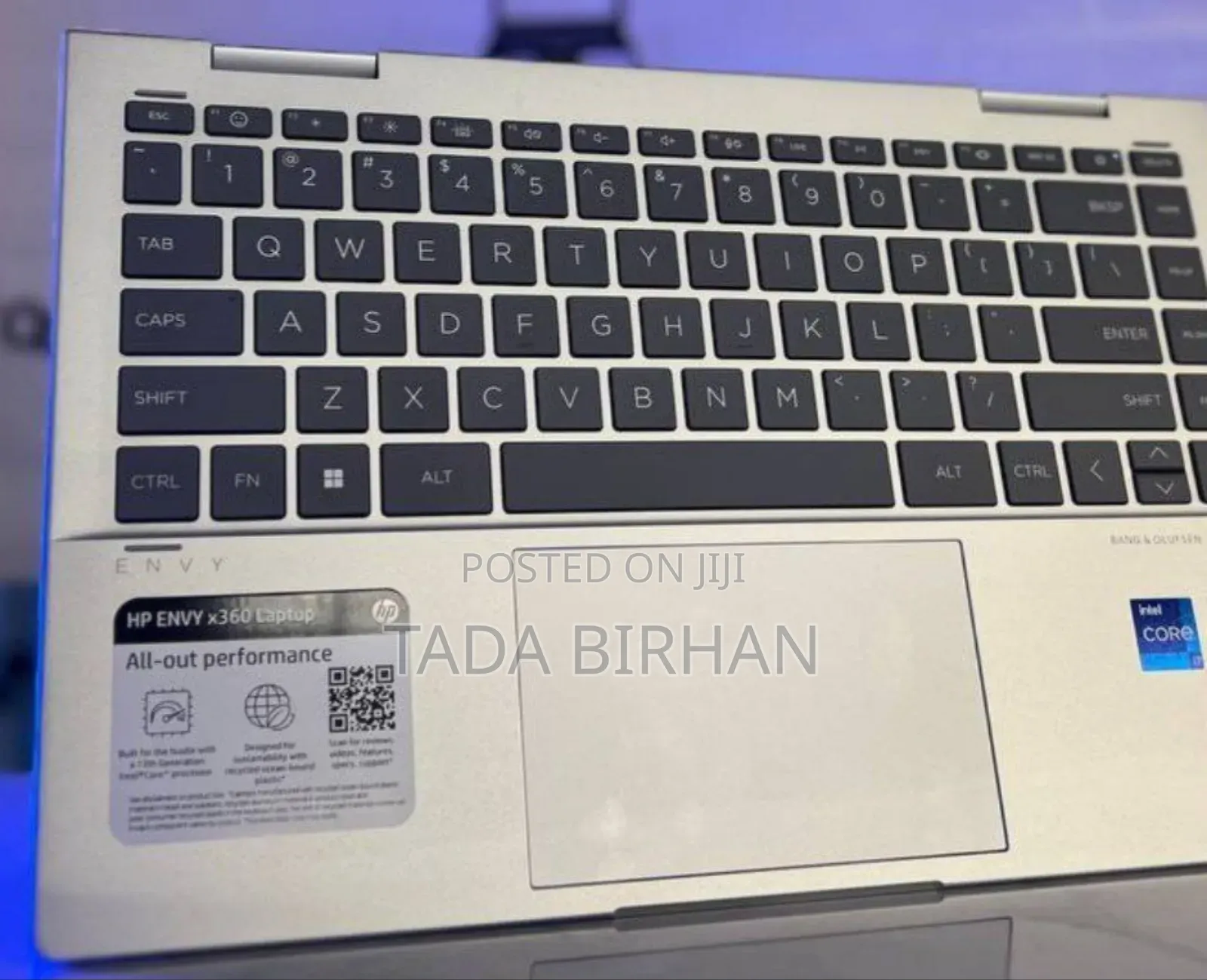 New Laptop HP Envy X360 12GB Intel Core I7 SSD 1T