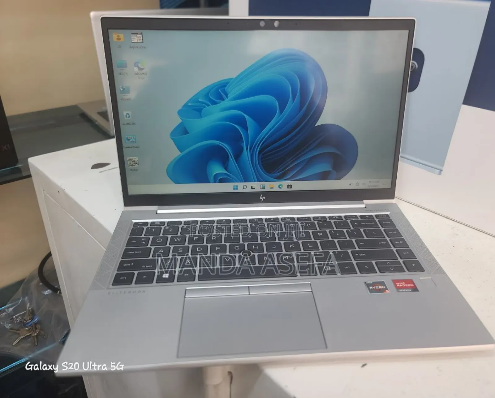 New Laptop HP EliteBook 840 16GB AMD Ryzen 5 SSD 512GB