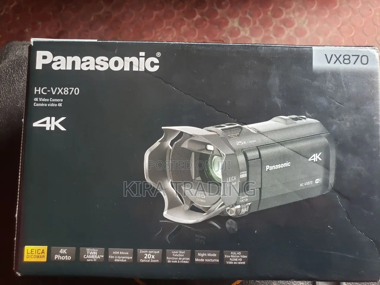 Panasonic Hc_vx870 Camera