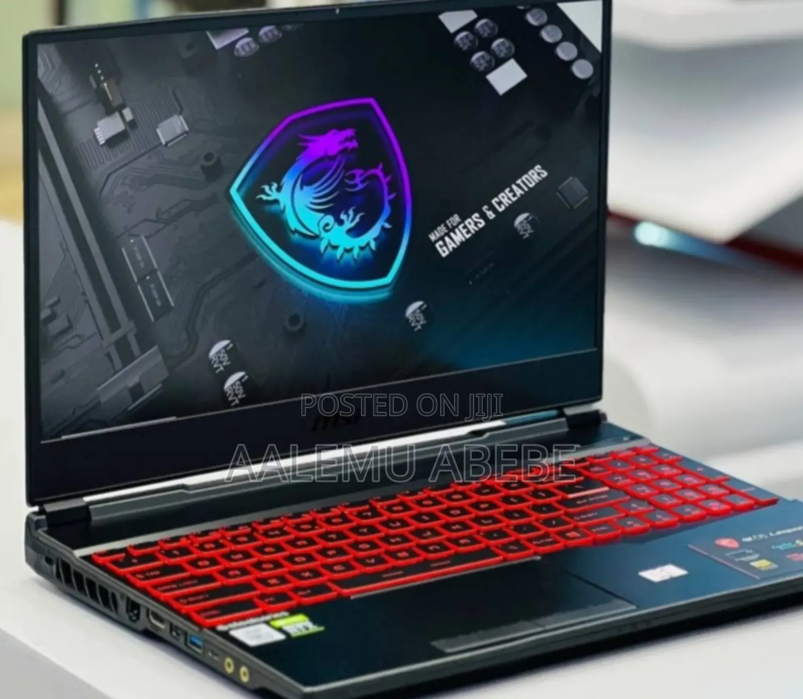 New Laptop MSI 16GB Intel Core I7 SSD 512GB