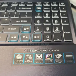 New Laptop Acer Predator Helios 300 16GB Intel Core I9 SSD 512GB