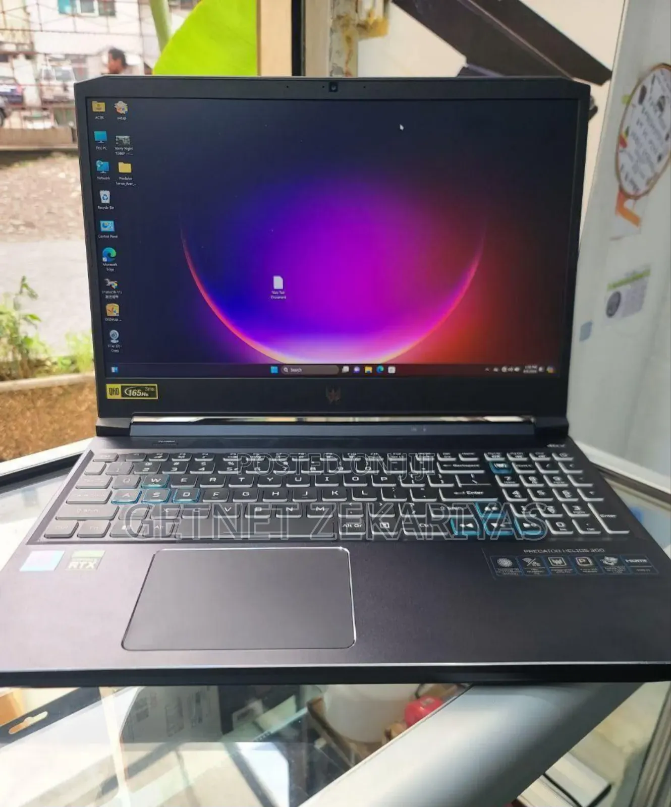 New Laptop Acer Predator Helios 300 16GB Intel Core I9 SSD 512GB