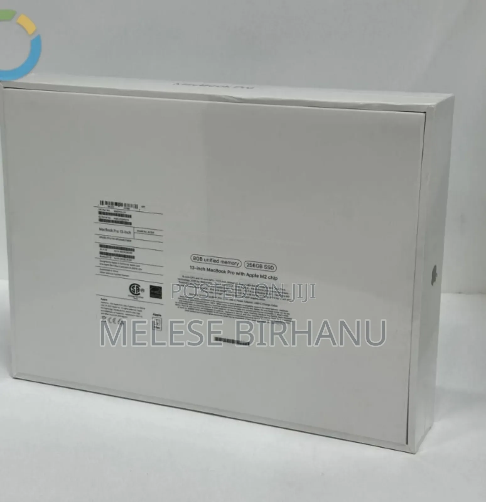 New Laptop Apple MacBook Pro 2022 M2 8GB Apple M2 Ultra SSD 256GB