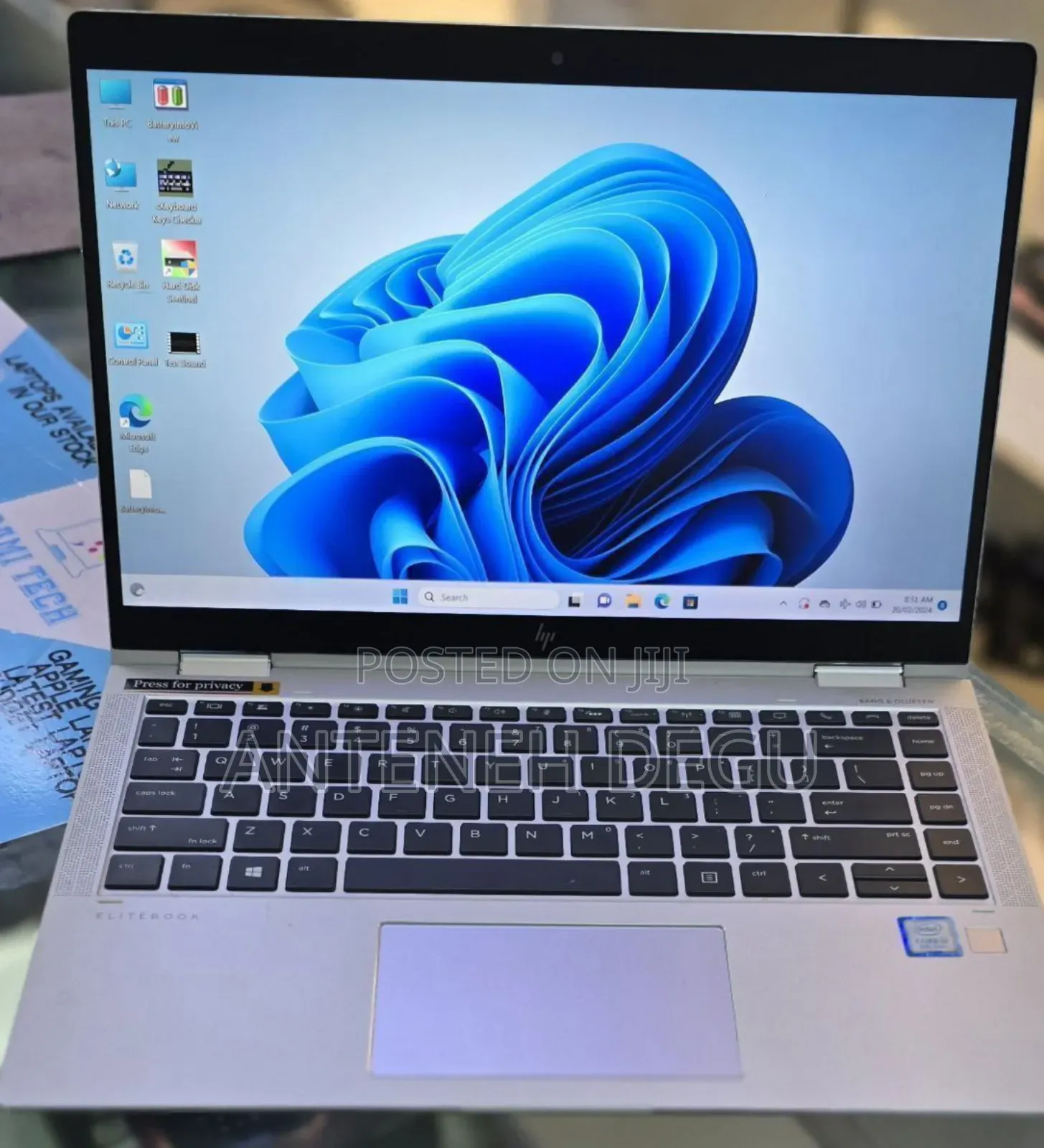 New Laptop HP EliteBook 1040 G6 16GB Intel Core I7 SSD 512GB
