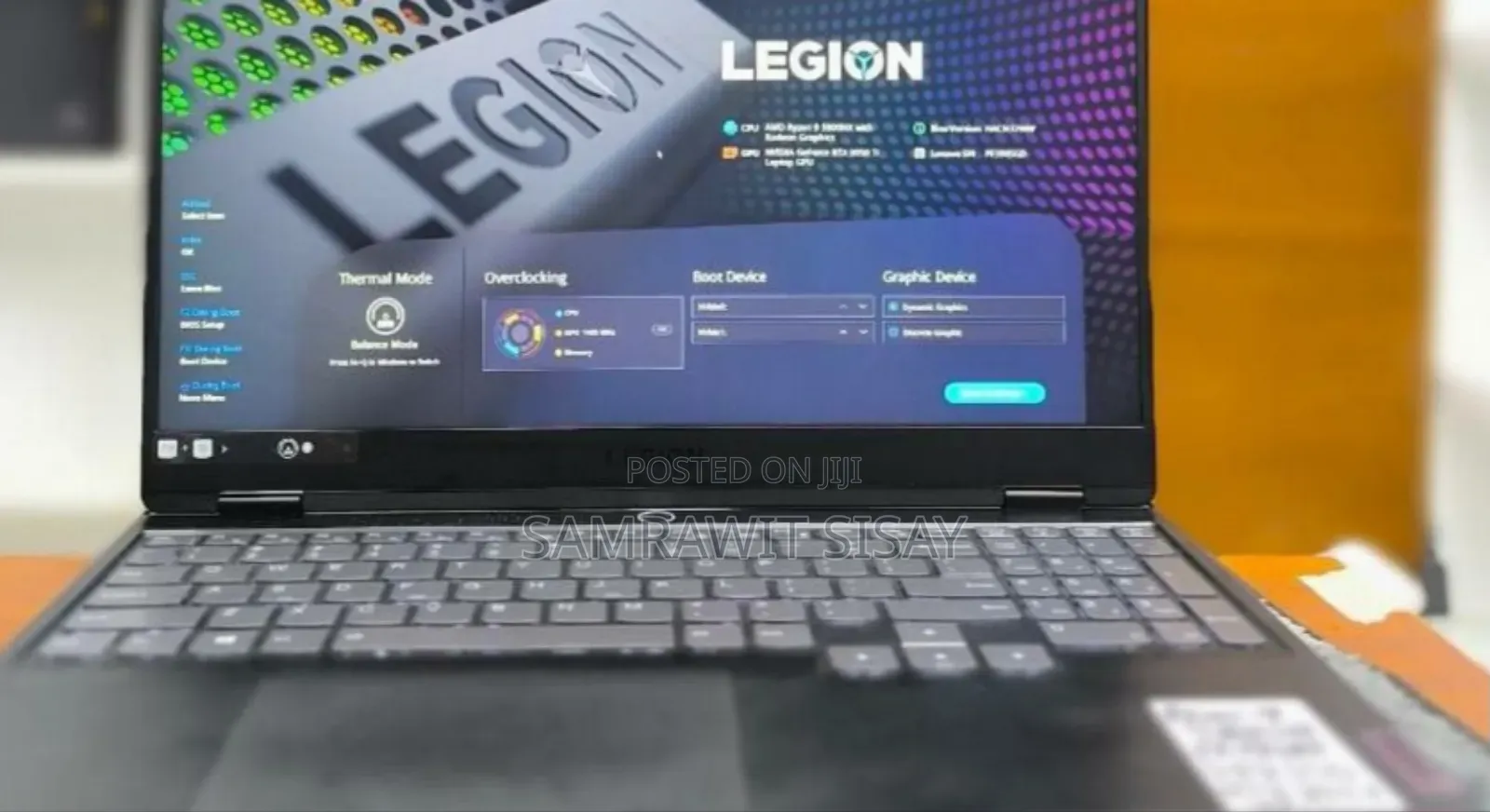 New Laptop Lenovo Legion Y530 16GB AMD Ryzen 9 SSD 512GB