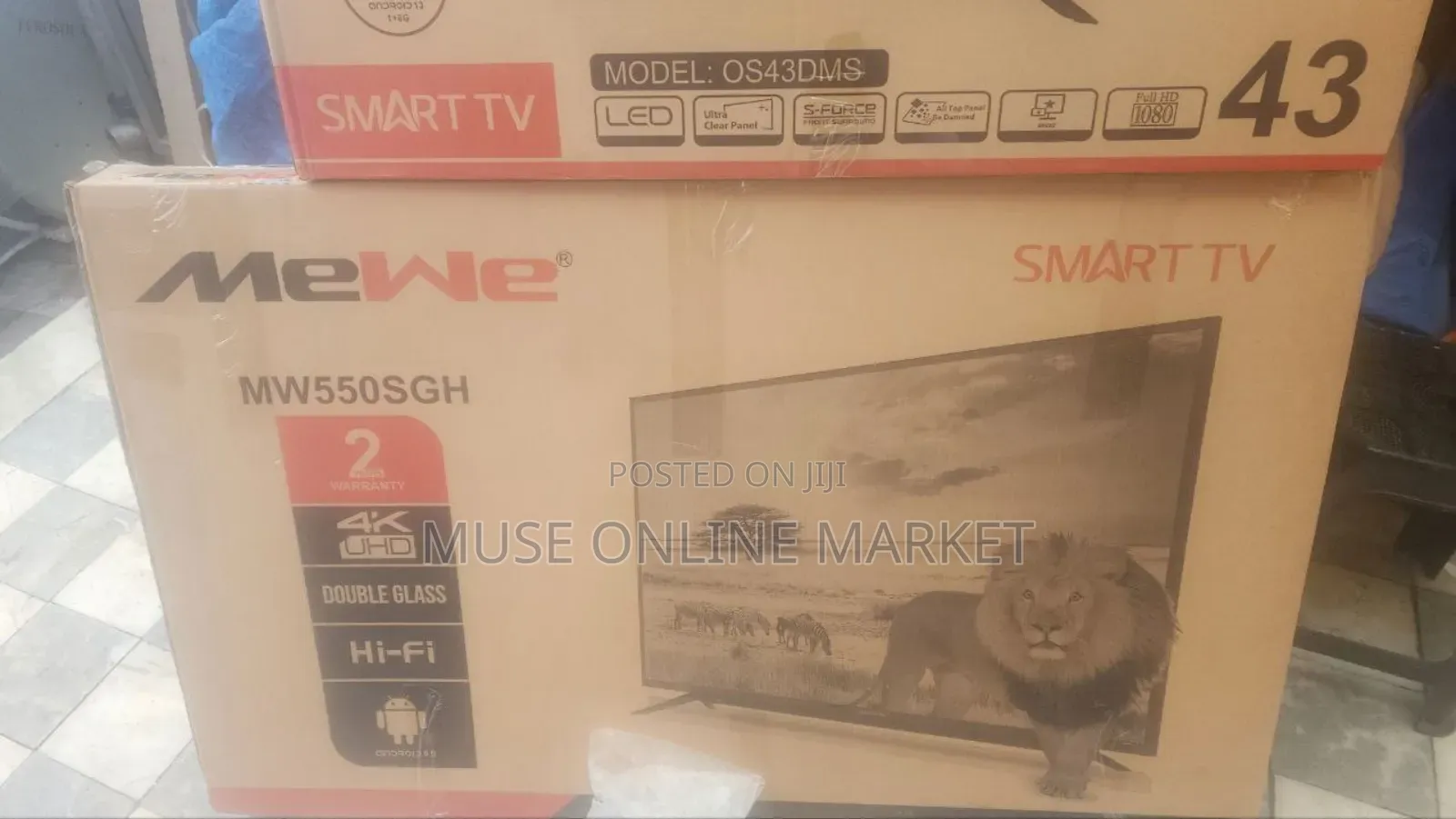 Mewe 55 Inch Smart Android Tv
