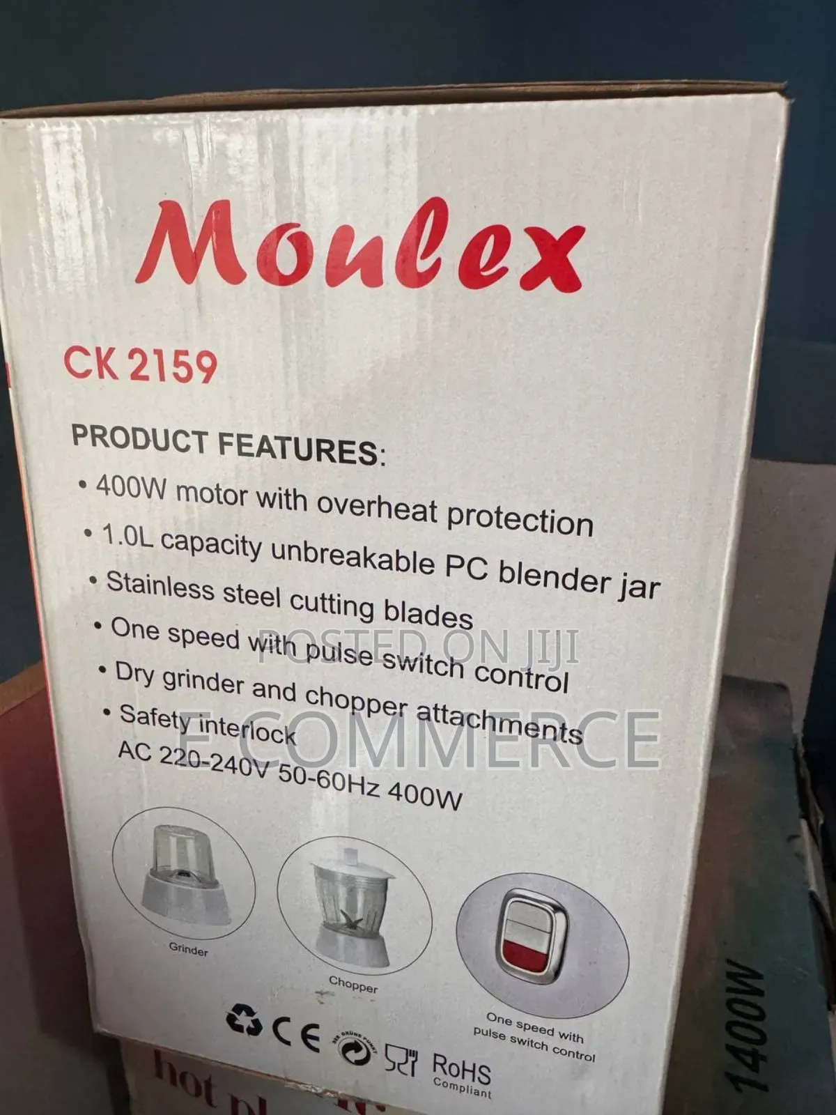 11monlex 3 in One Juice Extractor Blender Coffee Grinder