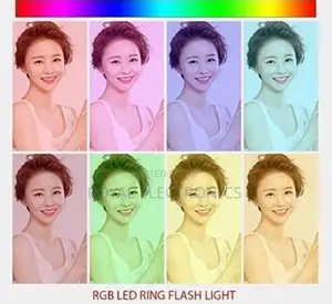 Original RGB 14 Inch Ring Light Stand 2 Meter - 16 Colors