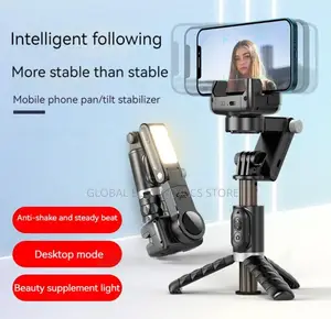 Original Gimbal Stabilizer and Tripod With Fill Light