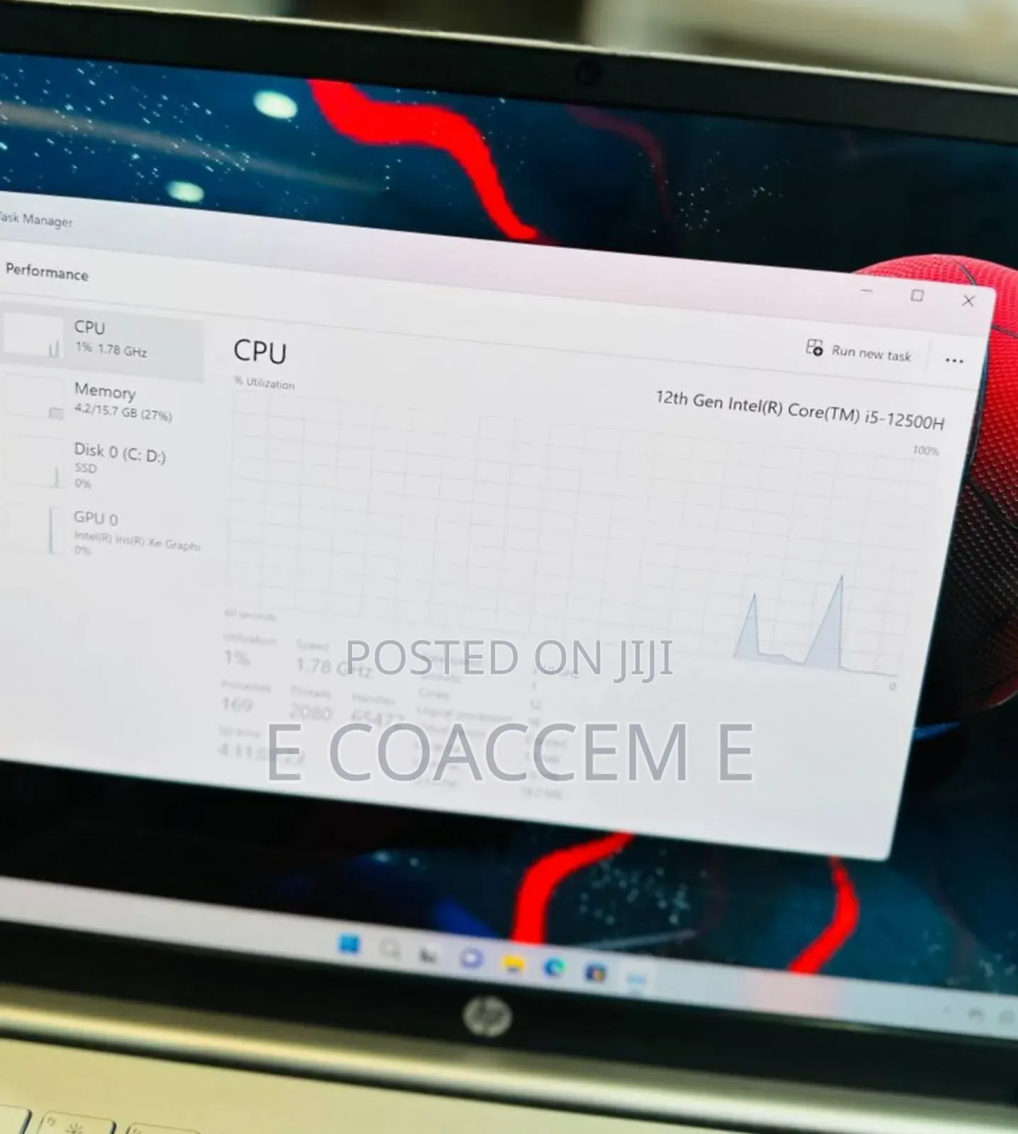 New Laptop HP 16GB Intel Core I5 SSD 512GB