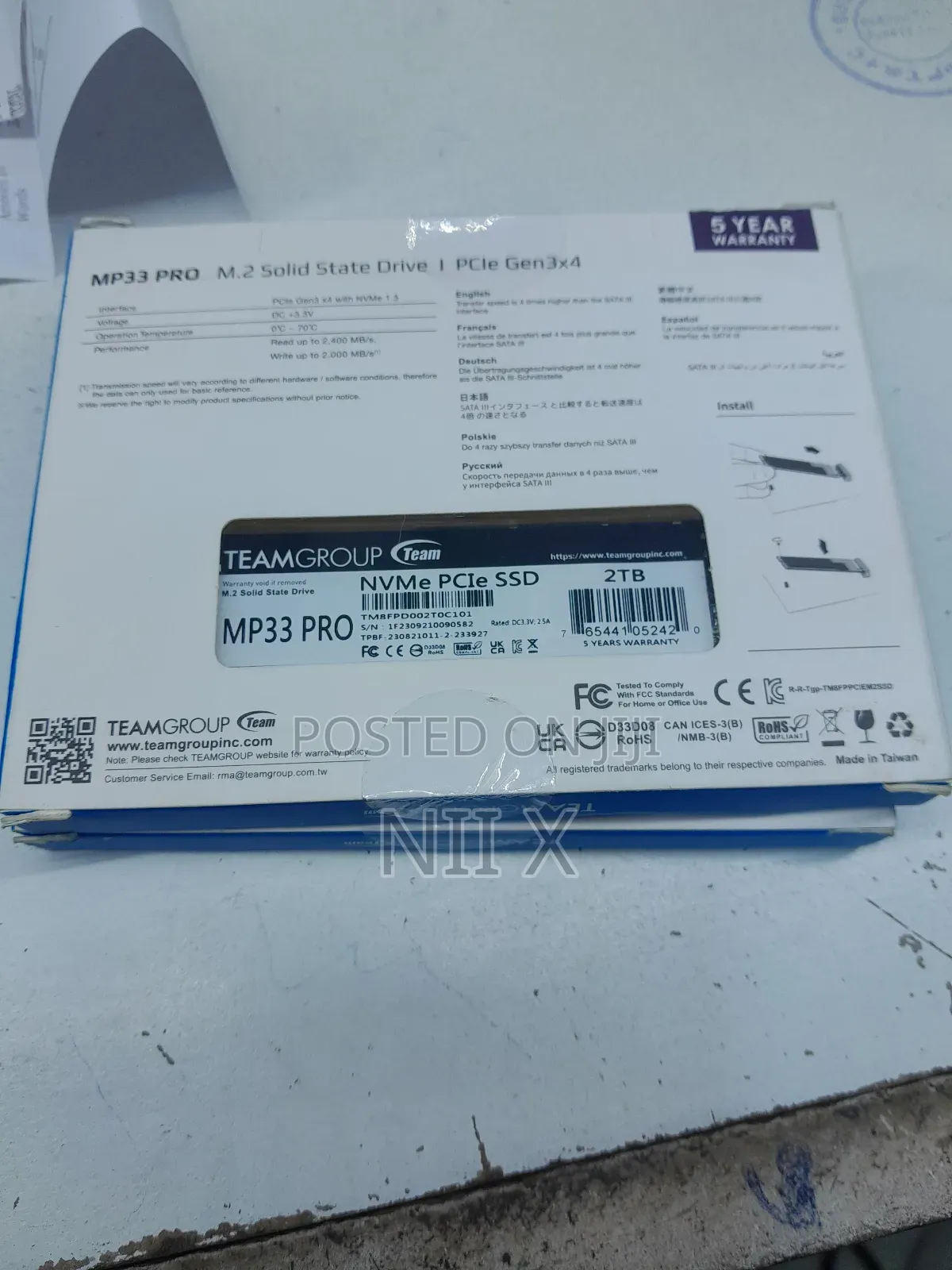 2tb Nveme SSD