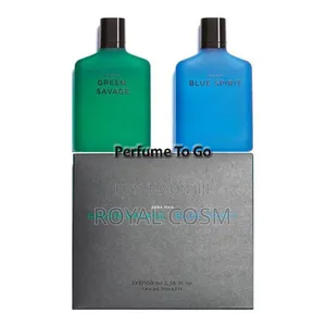 Zara Blue Spirit and Green Savage Two in One Set Perfume