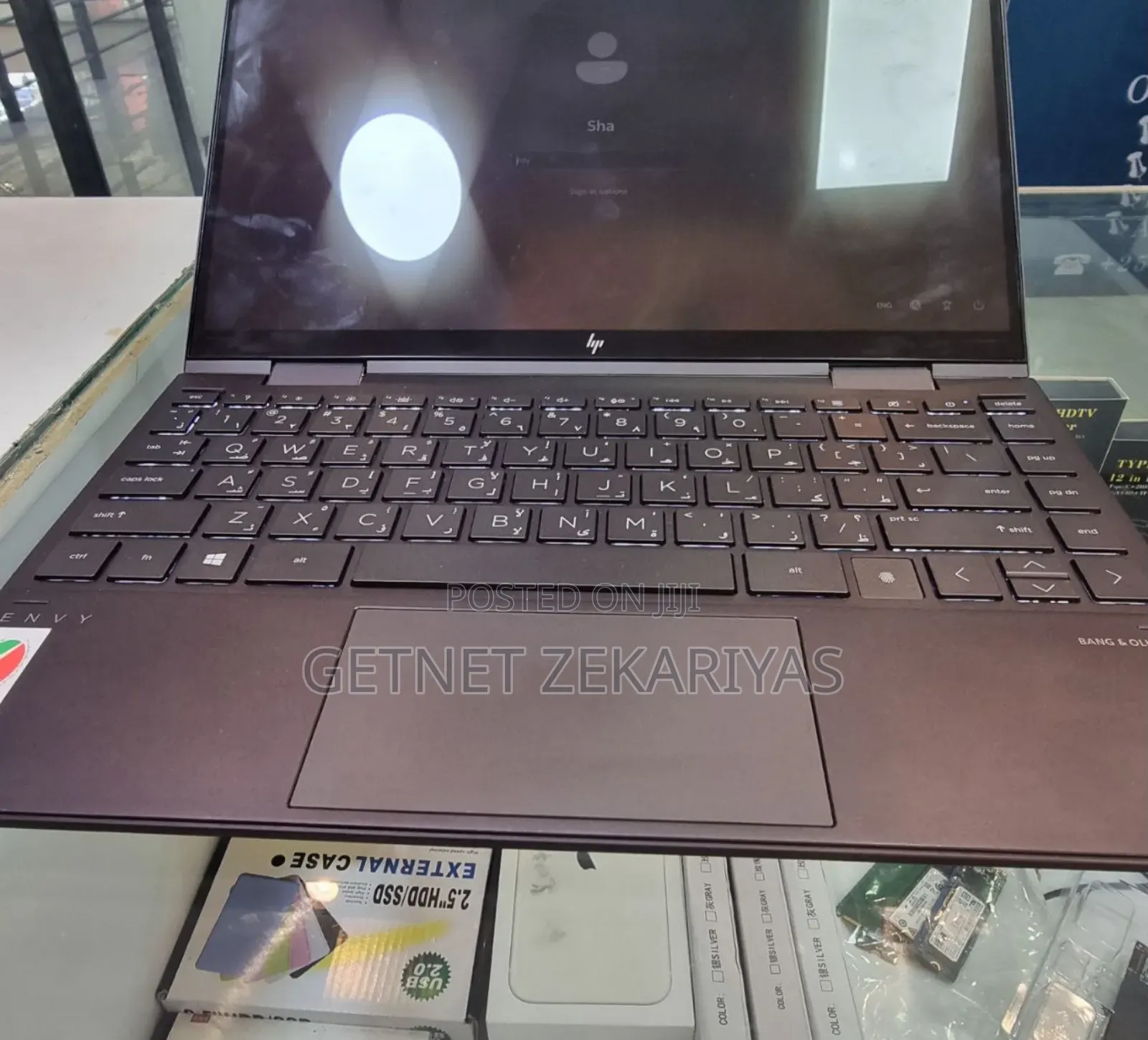 New Laptop HP Envy X360 8GB Intel Core I7 SSD 1T