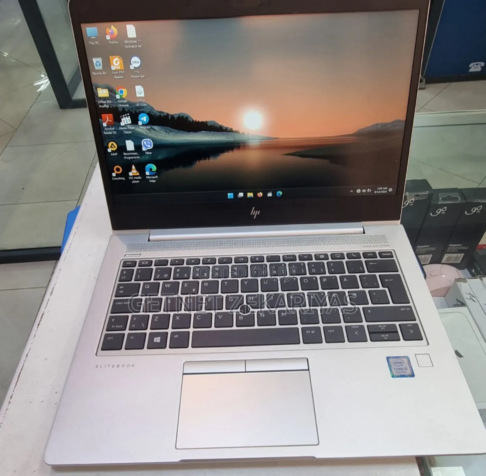 New Laptop HP EliteBook 830 G5 16GB Intel Core I5 SSD 512GB