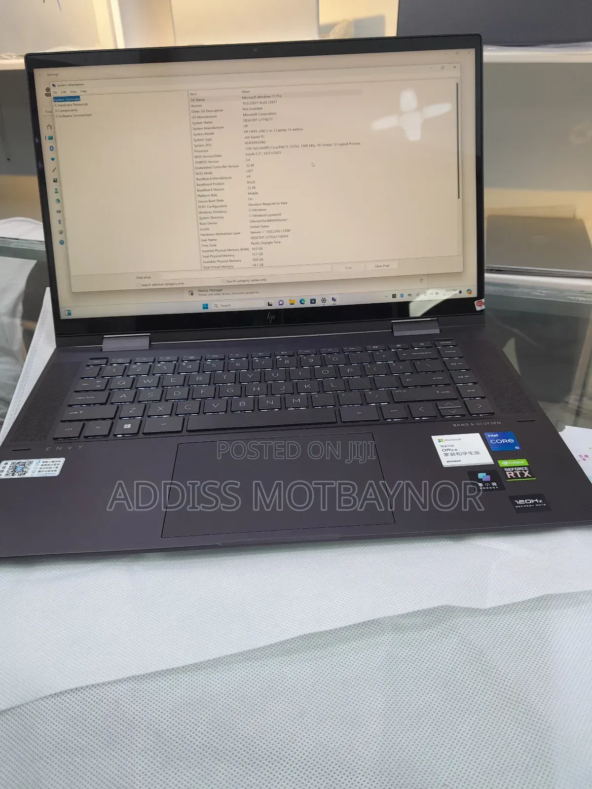 New Laptop HP Pavilion 15 16GB Intel Core I5 SSD 512GB