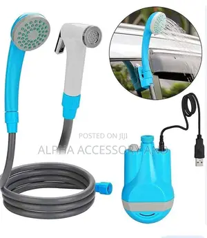 Photo - Portable Outdoor Shower Pump