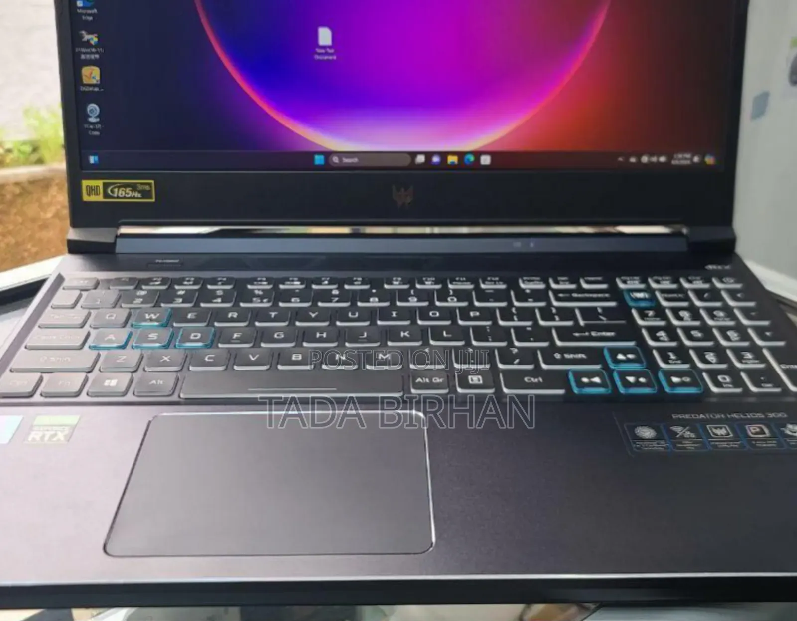 New Laptop Acer Predator Helios 300 16GB Intel Core I9 SSD 512GB