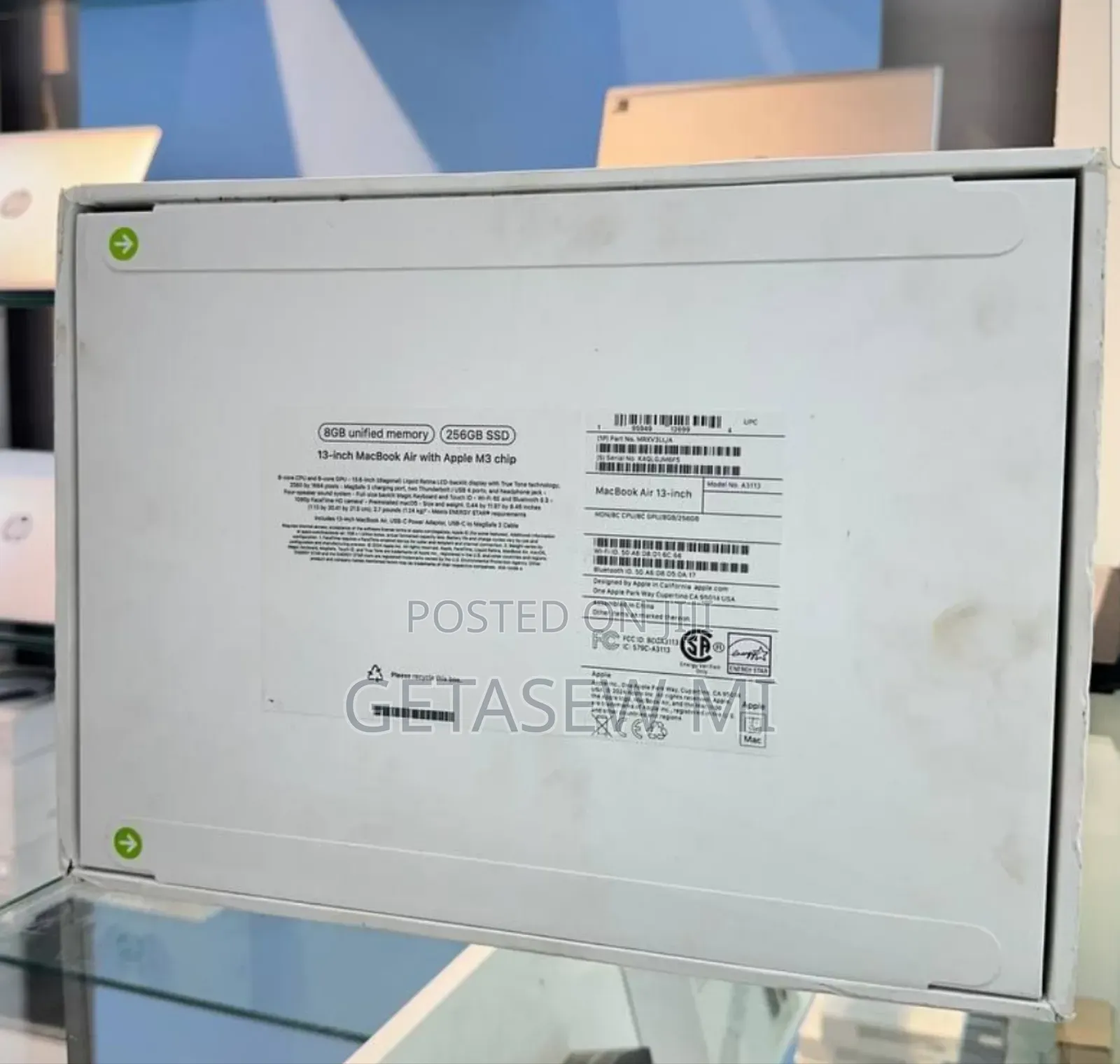 New Apple MacBook Pro 2023 M3 14-Inch 8GB Apple M3 Pro SSD 256GB