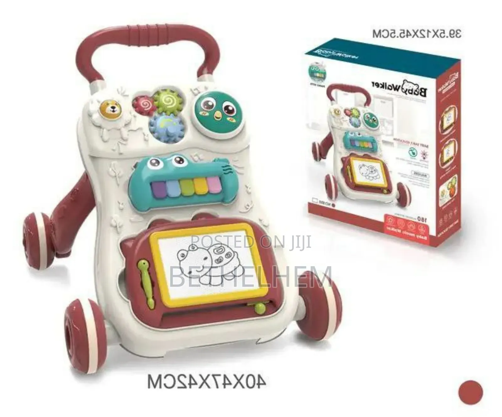 Baby Walker የልጆች ዳዴ መለማመጃ ጋሪ