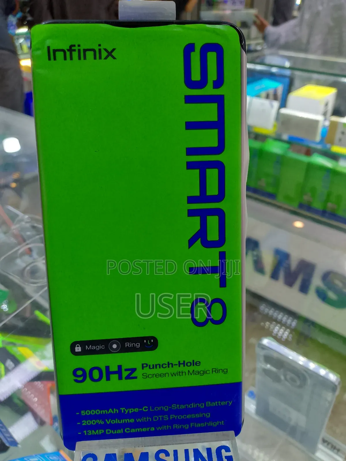 New Infinix Smart 8 64 GB Black