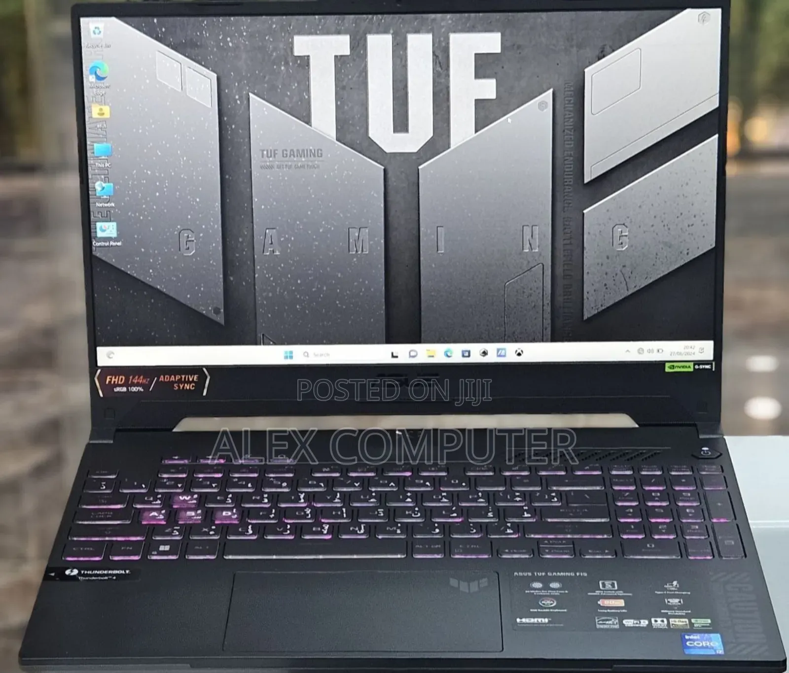 New Laptop Asus TUF Dash F15 16GB Intel Core I7 SSD 1T